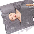 Microfiber Spa Wellness Bath Towel Solid Color Adult Body Wrap Aesthetic Embroidered Design for Hair Salon Gym