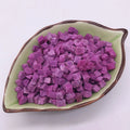 FYFD002G Pure Natural Nutrition 5*5*5mm Freeze Dried Purple Potato Dice Sweet Potato