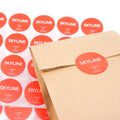 Custom Printing Adhesive Packaging Box Seal Private Label Sticker Printed Labels for Boxes