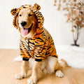 Wholesale Winter Costume Medium and Large  Pet Dog Clothes Little Orange tiger