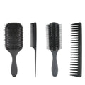4 Pieces Salon Hairdressing Comb Hair Brush Detangling Barber Hair Comb Set