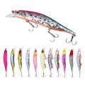 12CM-15G Long Throwing Minnow Lure Wholesale Hard Bait Jerkbait Plastic Fishing Lure MegaBDM