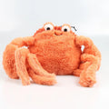 Cartoon Red Lobster Doll pink Skin Shrimp Corduroy Pet Plush  Chew Dog Toy