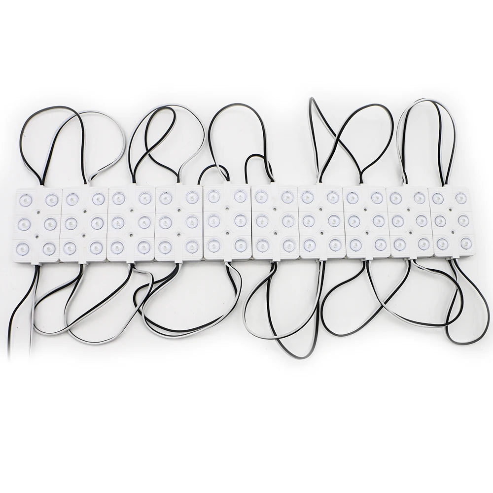 High Voltage AC 220V/110V SMD 2835 White 6 Lens Single Color Light LED Modules for Advertising Light Boxes & Store Signs