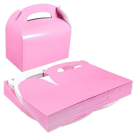 Custom Made Cardboard Paper White Black Custom Color Gable Boxes with Handle Fried Chicken Box Take Away Pastry Boxes