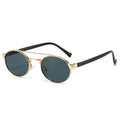 XY-6162 Fashion Men Personality Shades Oval Sun Glasses Hot Wholesale Sale Metal Double Bridges Women Sunglasses