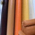 Brown 1.3mm PU Microfiber Leather Eco-Friendly Waterproof for Sofa Bedding Chair Car Seat Furniture Bags Golf Recycled Material