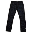 DENIMGUYS Men's New Style Washed Ripped Baggy Denim Pants Streetwear Straight Leg Distressed Jeans for Men