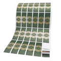 KYW Custom Stickers or Food Labelling Metal Gold Foil Paper Printing Pvc Free Removable Stickers