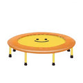 Zoshine Foldable Mini Trampoline Indoor Thickened Spring Safe and Stable Above 3 Years Old Suitable Durable