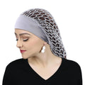 Wholesale Custom Logo Hair Accessories Solid Polyester Hand Made Crocheted Hair Net Headdress Hairpin Net Hair Net for Women