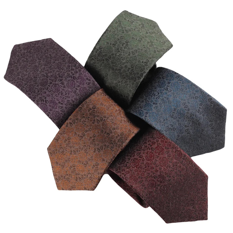 Personal Stylish Fashion Accessories Luxury Italian Silk Jacquard Ties Custom Logo Business Wedding Necktie for Mens