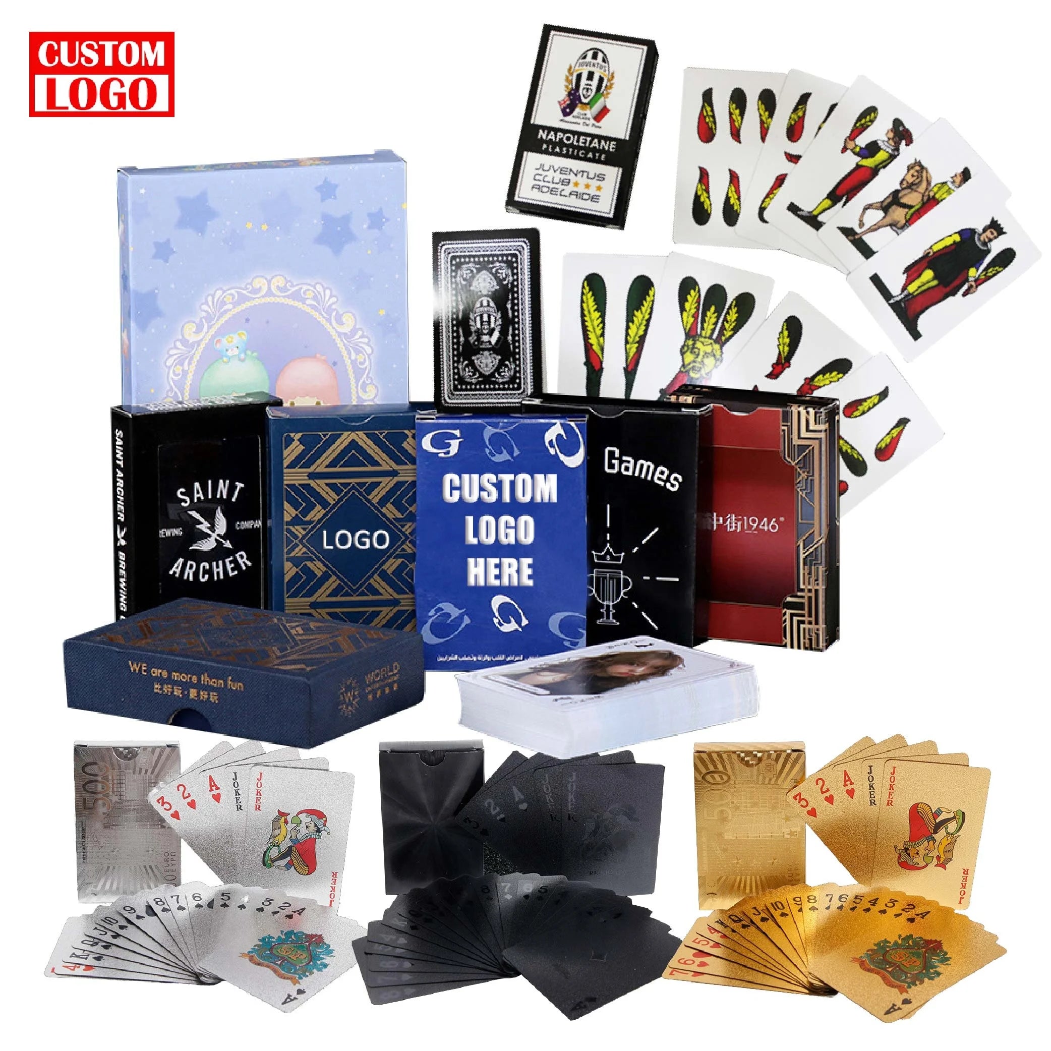 Smooth Premium Playing Card Poker Playing Cards Costom Playing Cards