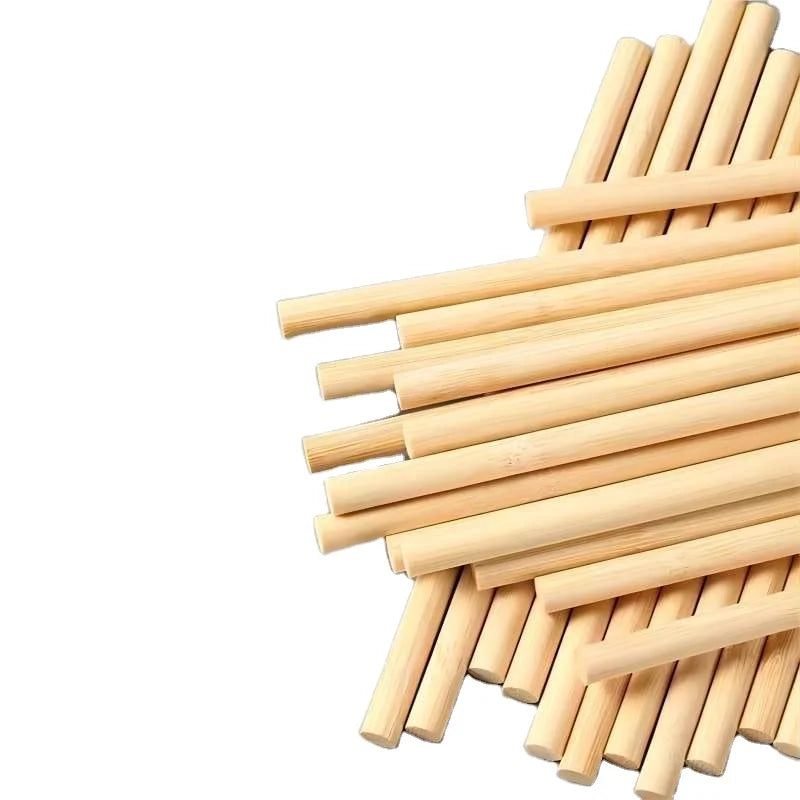 Bamboo Wood Sticks 3.5mm Diameter 160cm Long Crafting Bamboo Strips for DIY Bamboo Products Tools Primary Colours Easily Cleaned