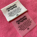 Customize logo Washable T-shirt Heat Transfer Stickerplastisol Heat Transfers Label for Underwear