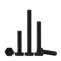 DIN933 Black Nylon Plastic PA66 External Hex Bolts M14 M16 Metric System Hexagonal Head Insulation Bolt