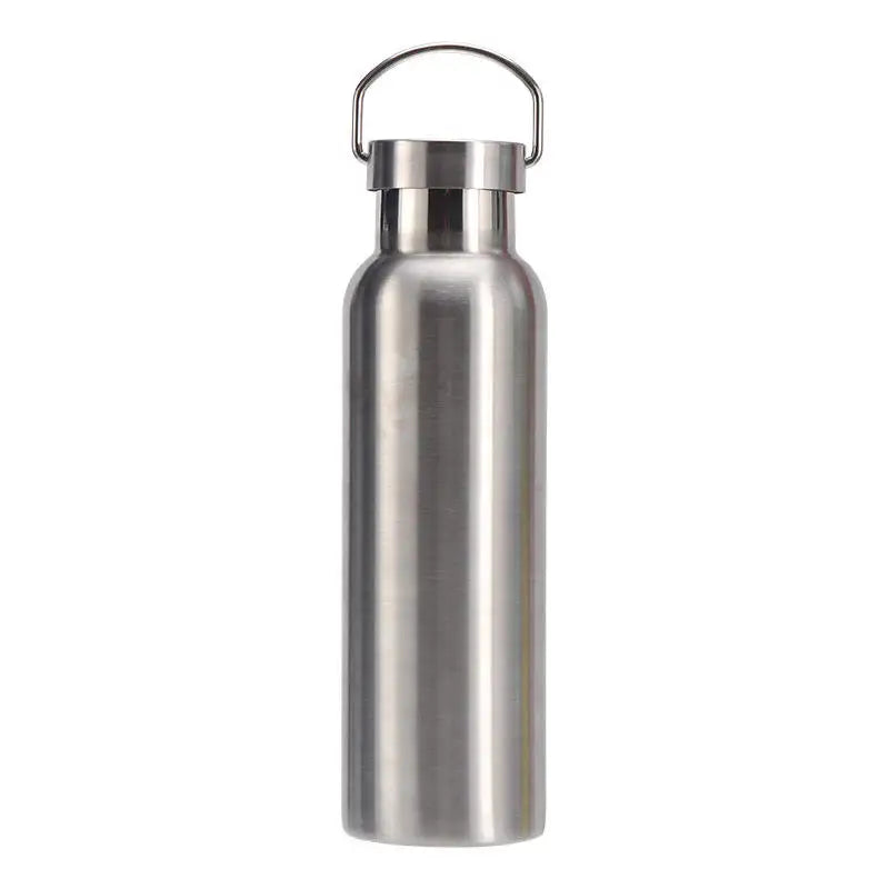 Outdoor Indoor Portable Water Bottle Stainless Steel Double Wall Thermal Insulation Sport Bottle