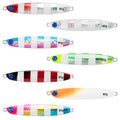 High Quality 80g 100g Fast Sinking Metal Jigging Lure Luminous Fishing Lure Metal Jigs