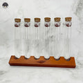 10ml 20ml 30ml Small Glass Bottle with Cork Lids Hot Sale Mini Glass Jar Clear Vials Wholesale