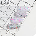 Lehchis 2024 Nails Milky White Tutti Colour Trendy Long Lasting Nail Polish Pink Candy Colors Glitter Flakes Rubber Base Coat