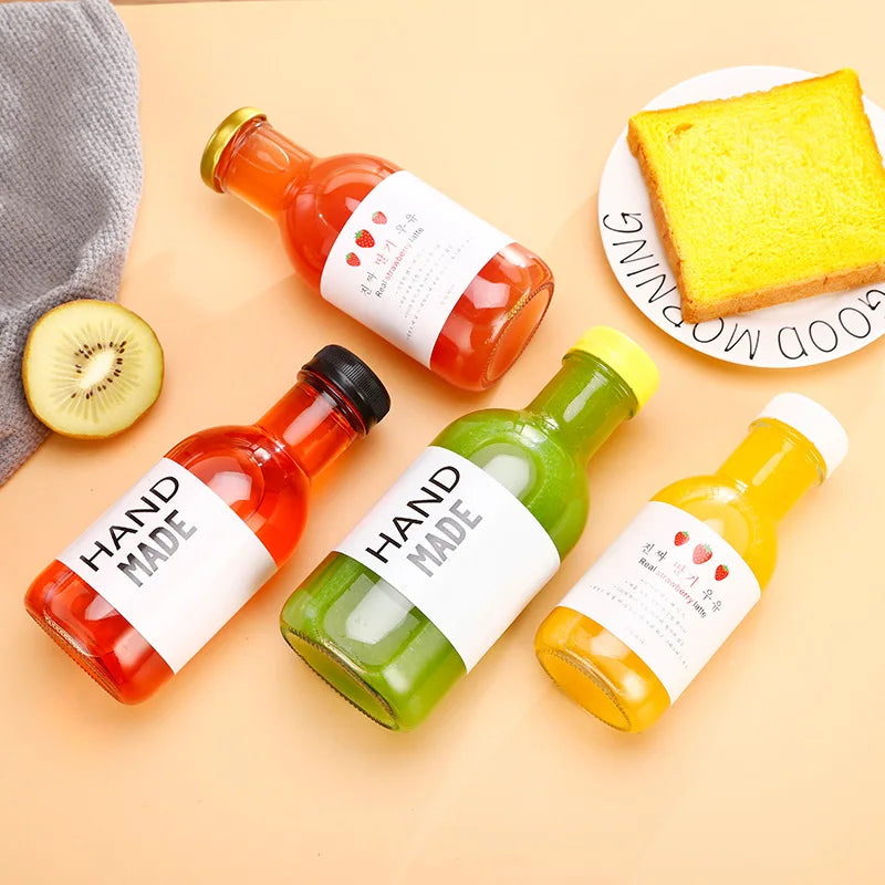 250ml 350ml 500ml Empty Ketchup Glass Bottle Hot Sauce Chili Sauce Glass Bottles 8oz  12oz 16oz for Soy Sauce