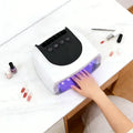 X30 UV Gel Nail Lamp Rechargeable 96W UV Nail Gel Polish Dryer LED Light 3 Timers Professional Cordless LED Nail Lamp