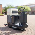 Concrete Cleaning Road Washing Machine Electric Tile Floor Scrubber Machine