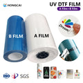 Direct Sale From Manufacturer UV DTF Film Roll 31cm 62cm*100m AB Film PET Film LOGO Sticker for Cup Wrap A3 Size for UV Printer