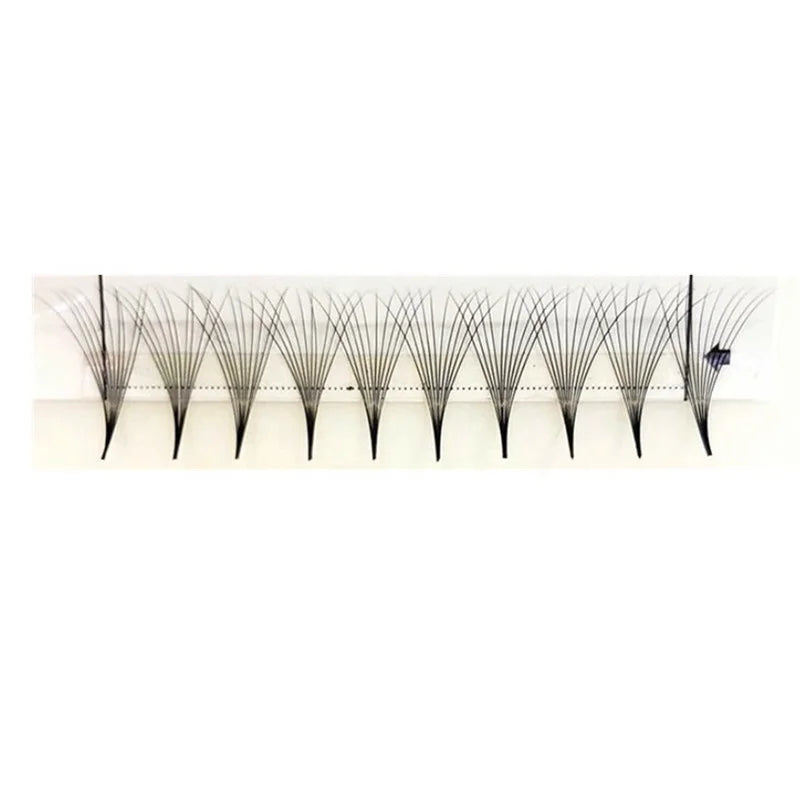 5D 6D 7D 10D 12D 15D Pointy Tip Pre Made Faux Mink Korean Pbt Fiber Pre Made Lash Fans Heat Bond Pre Made Fan Pointy Tip in DD