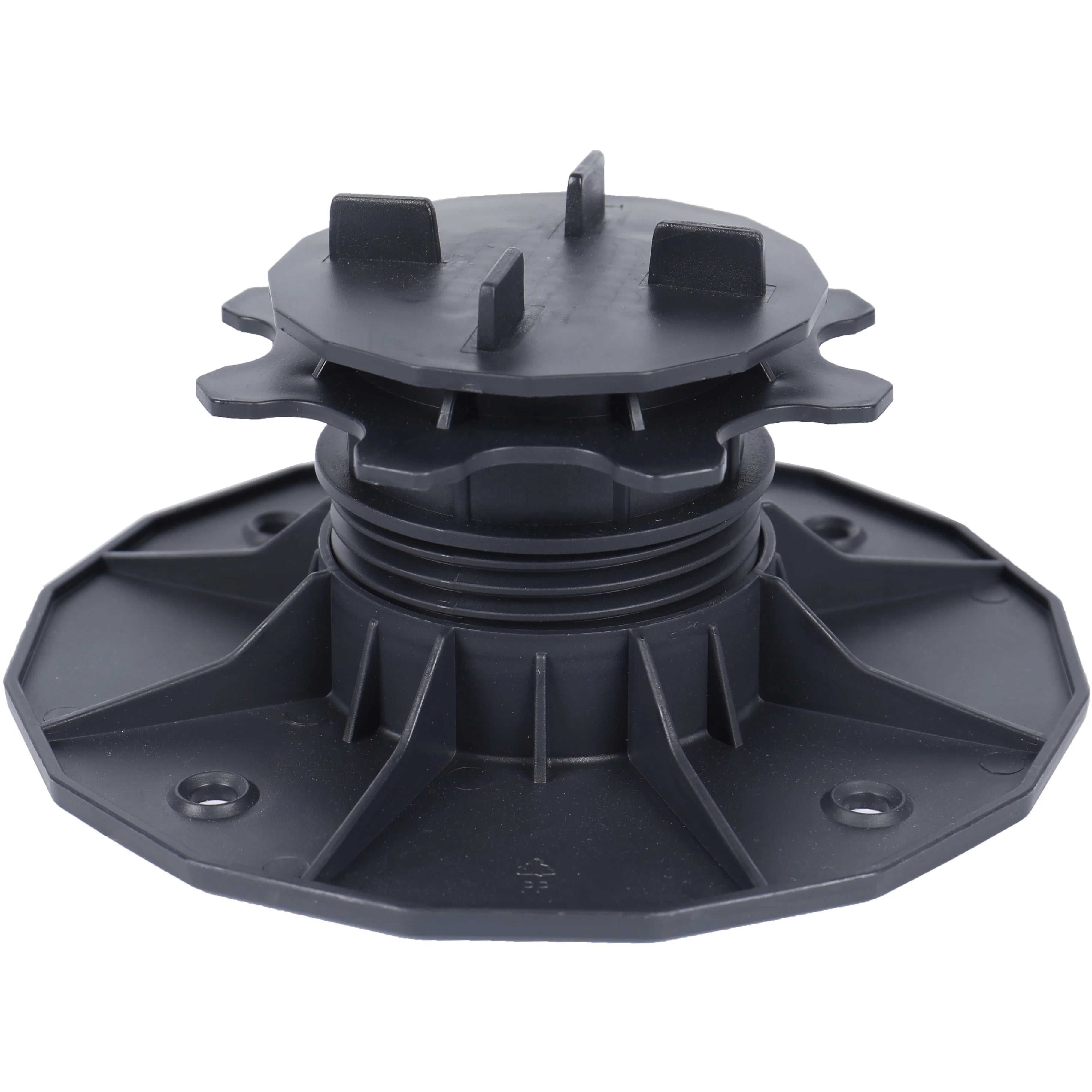 Adjustable Plastic Pedestal Tiles Support System Flooring Accessories for Outdoor Tiles  Model XF-T203C-2 66-100 mm