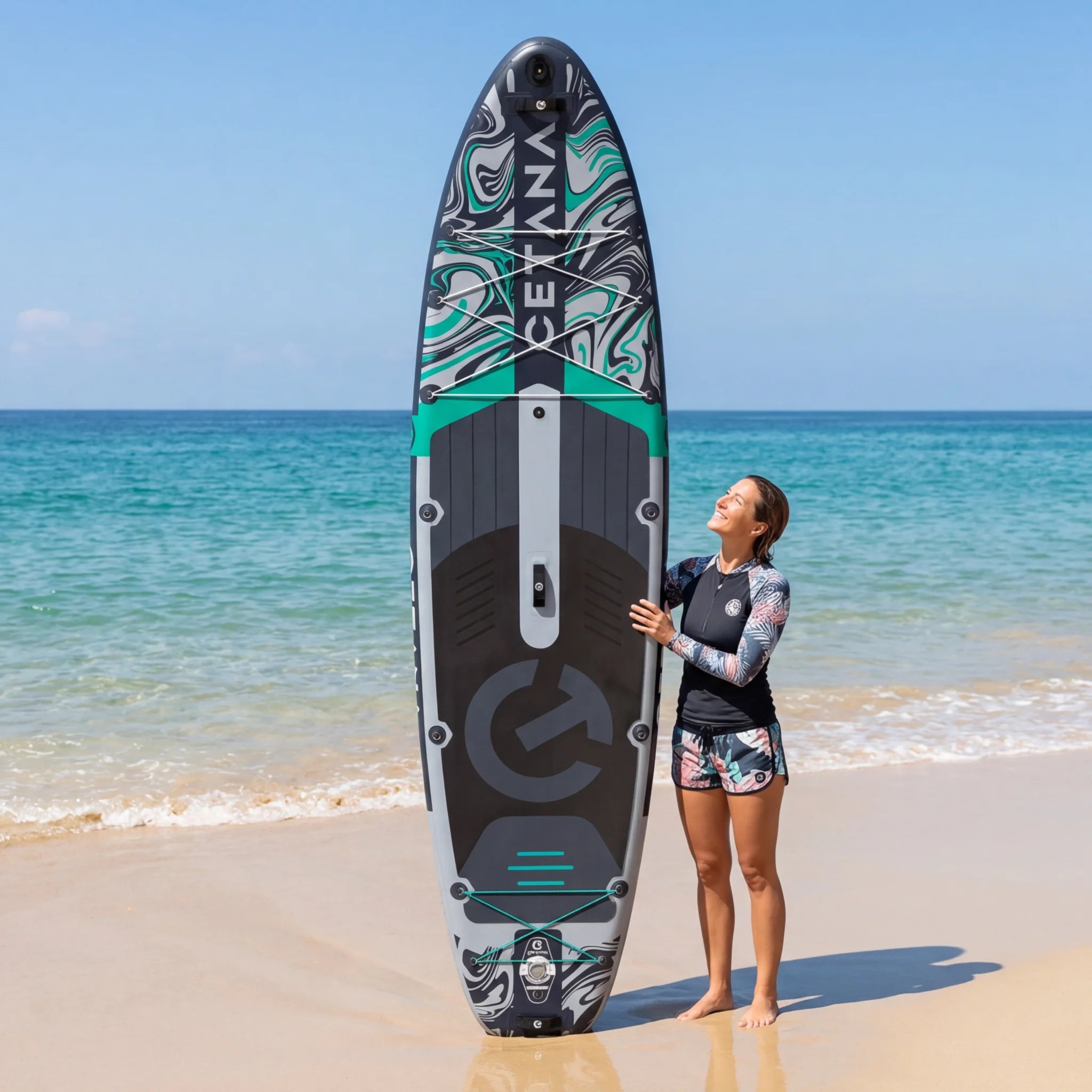 CETANA sup Board Free Shipping EU Warehouse Surfing Board 11'6"*35"*6" Stand up Paddle Board Fishing Inflatable sup Paddle Board