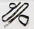 Durable Classic Polyester & Nylon Dog Leash and Collar Set with Strong Metal Hook Personalized Logo Printing for Cats & Dogs