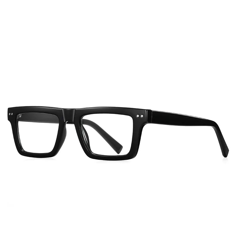 2196 TR90 Square Glasses Frame Men Women Vintage Prescription Eyeglasses Anti-Blue Ray Myopia Optical Spectacles