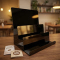 OEM Custom Color Acrylic Display Stand Acrylic Countertop L Shaped Business Display Stand for Desktop