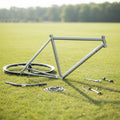 OEM/ODM Oval Tube Design 700C*45C Titanium Alloy Building Racing Bike Frame for Road Bicycles 5 Year Warranty NH Brand