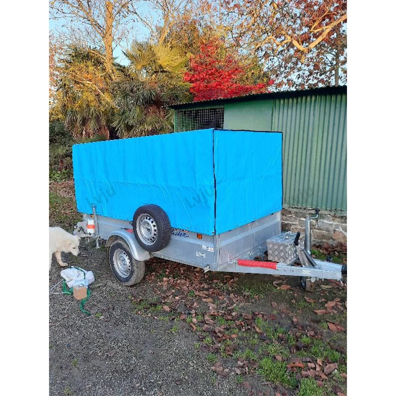 Lvju Custom Size Uv Tractor Trailer Tarps Cover Tarpaulin Suppliers