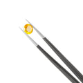 Professional Stainless Diamond Tweezers with Colour Coating Diamond Tweezers for DIY Diamond Gem