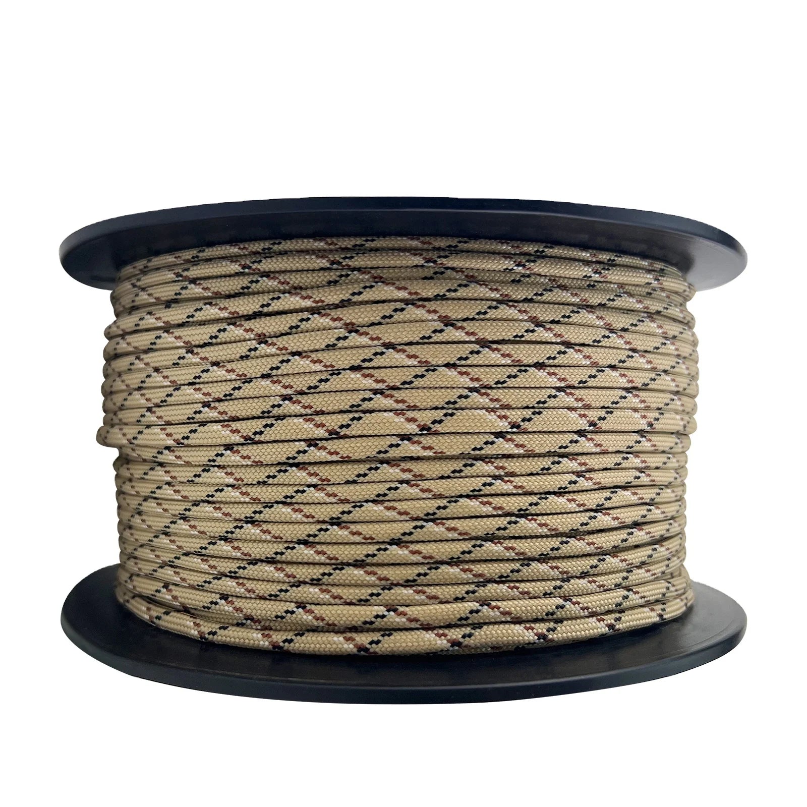Outdoor Camping and Hiking 4mm Paracord 550 for Survival Kit and Custom Bracelet Making