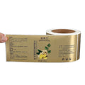 Wholesale Customization Vinyl PVC Waterproof Anti-Counterfeit Self-Adhesive Packaging Labels for Shampoo Grocery Promotion