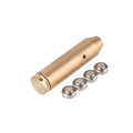 FOCUHUNTER Tactical Red Laser Sight 7 9mm Golden Brass Zeroing Sight for Hunting with Batteries 10-100 Yards