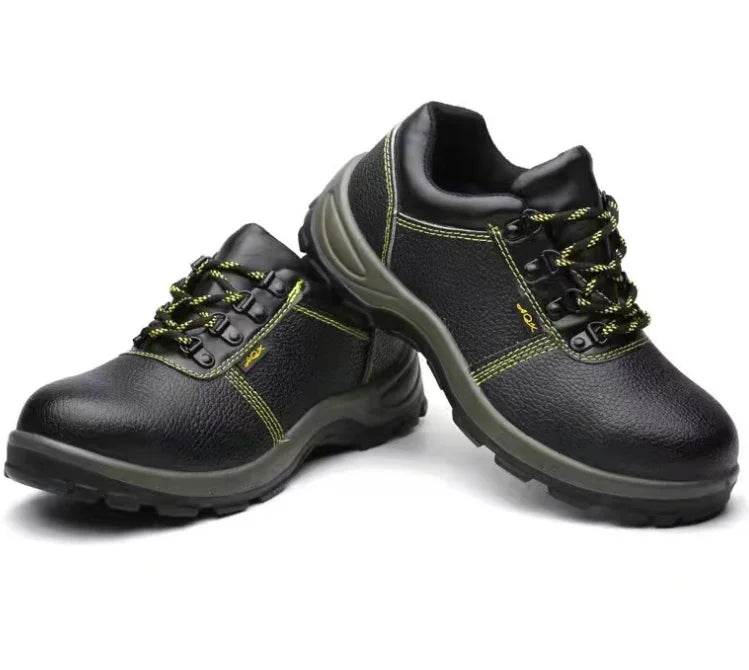 Custom Made Most Comfortable Anti Acid Smash Puncture Original Breathable Mesh Mining Work Safety Shoes Steel Toe Boots for Men