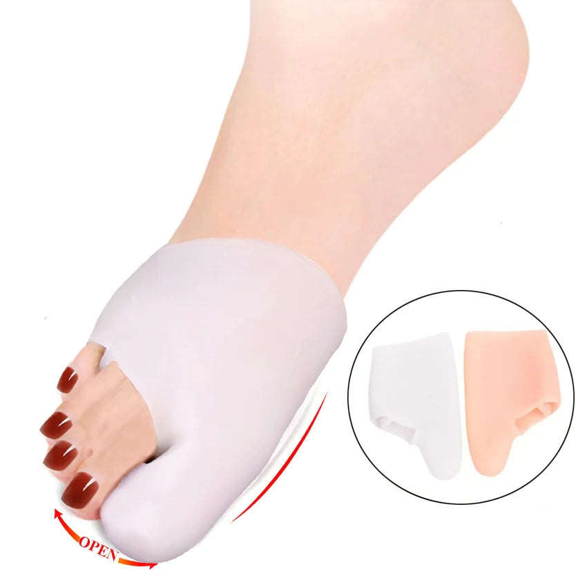 Bunion Corrector Sleeve Pads With Big Toe Cap Protector - Orthopedic Bunion Splint Protector Toe Separators Straighteners Spacer