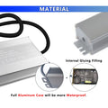 AC-DC 6000mA LED Driven Lighting Transformer 100-265V AC to DC 26-40V 200W Outdoor Waterproof Constant Current Power Converter