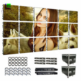 3m X 2m Turnkey Complete System P2.6 Led Display 500mmx1000mm Led Panel Backdrop Indoor Led Screen