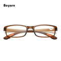 Boyarn Cheap PC Unisex Slim Lens Wholesale Eyeglasses Frames Custom Logo Elder Reading Glasses Eyewear