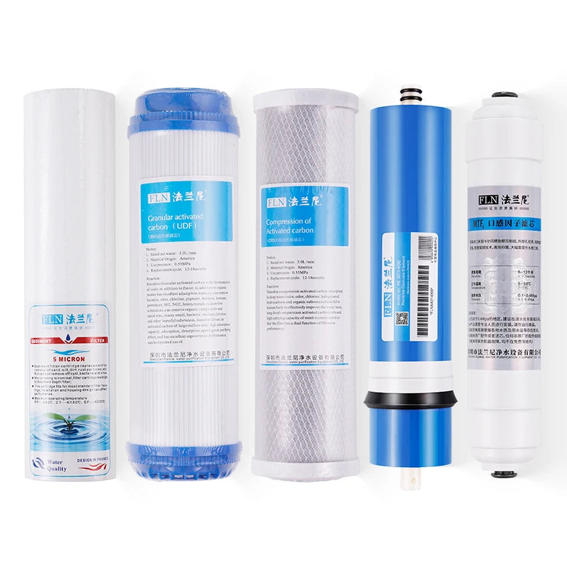 Pure Water Filter Element Cartridge for RO System Household Replacement Sediment Water Filter for RV and Hotel