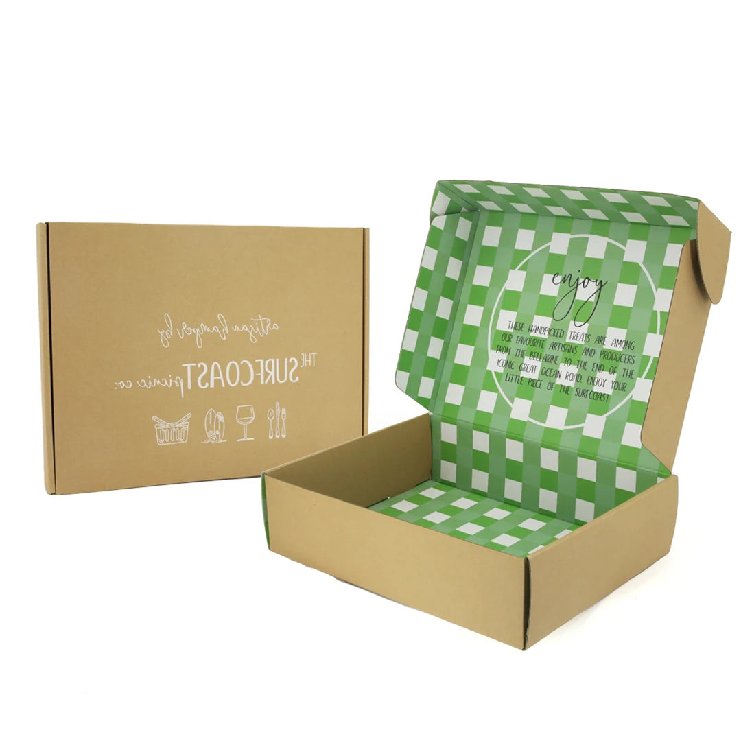 Custom Printed Cardboard Kraft Lipstick Gift Small Corrugated Cosmetic Skin Care Mailers Beauty Paper Boxes Packaging Box