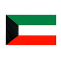 Ready to Ship 100% Polyester 3x5ft Stock Printed KW Kuwaiti State of Kuwait Flag