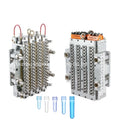 8/12/16/24/32/48/64/72/96 Cavity Pet Bottle Preform Moulds Preform Plastic Molding Self Lock Valve Pin Preform Injection Mould