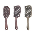 New Arrival Eco-Friendly Hair Salon Tools Biodegradable Coconut Scalp Massage Brush Hair Styling Comb Hair Detangler Brush